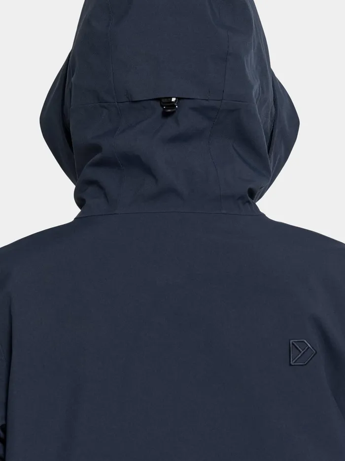 Women Edith Parka Dark Night Blue Didriksons Spring Jackets