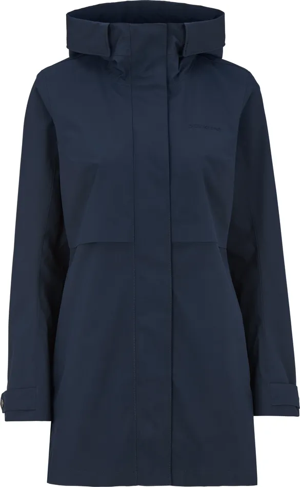 Women Edith Parka Dark Night Blue Didriksons Spring Jackets