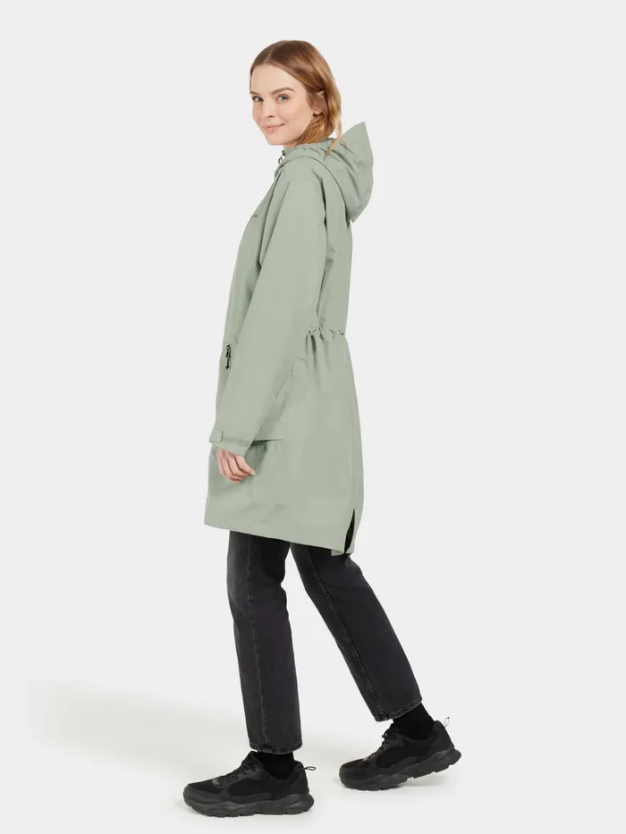 Women Eliana Parka Wilted Leaf Didriksons Spring Jackets