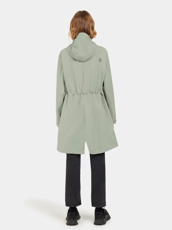 Women Eliana Parka Wilted Leaf Didriksons Spring Jackets