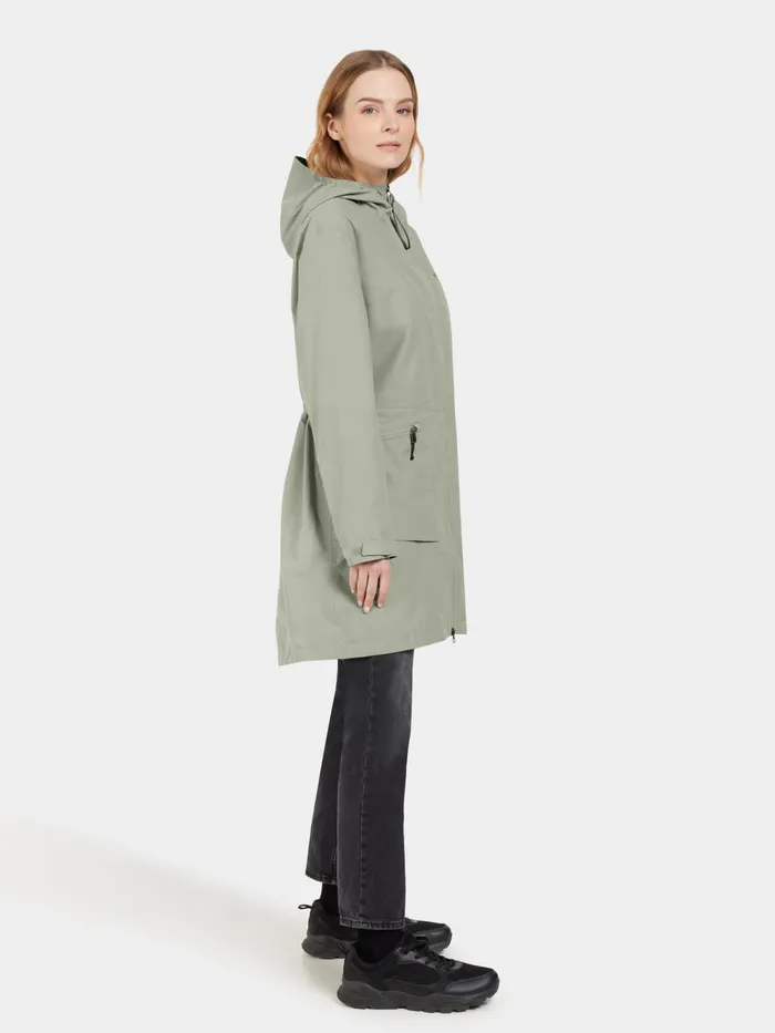 Women Eliana Parka Wilted Leaf Didriksons Spring Jackets