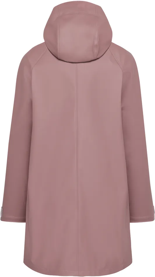 Women Elly Parka Galon Faded Wine Didriksons Autumn Jackets