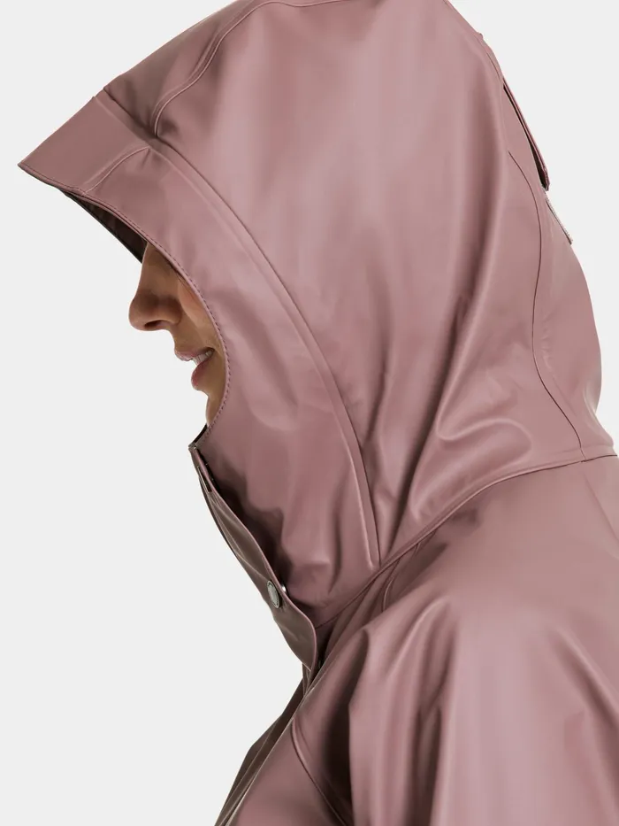 Women Elly Parka Galon Faded Wine Didriksons Autumn Jackets