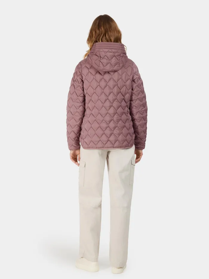 Women Evelyn Jacket Faded Wine Didriksons Spring Jackets