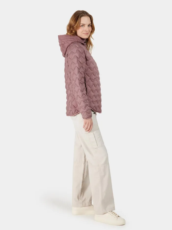 Women Evelyn Jacket Faded Wine Didriksons Spring Jackets