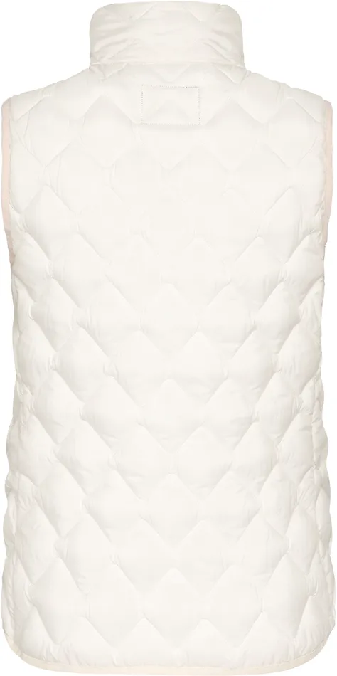 Women Evy Vest White Foam Didriksons Vests