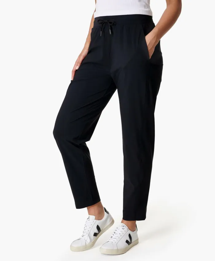 Women Explorer Trousers Black Sweaty Betty Trousers