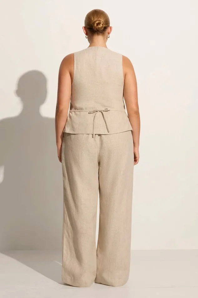 Women Faithfull The Brand Pants Duomo Pant Natural 8211 Faithfull The Brand