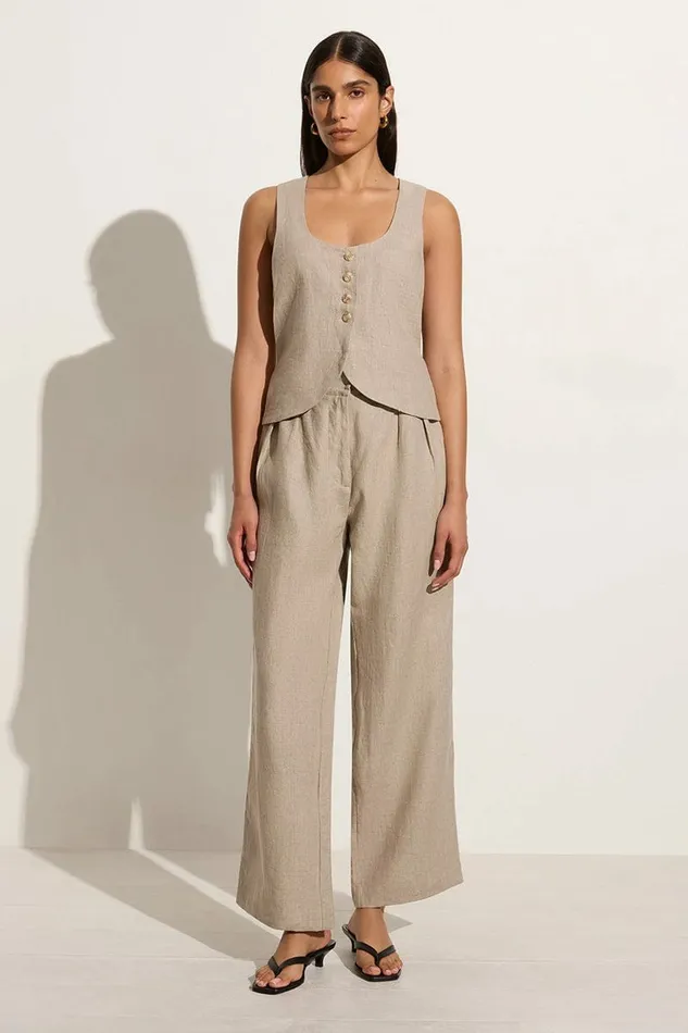 Women Faithfull The Brand Pants Duomo Pant Natural 8211 Faithfull The Brand