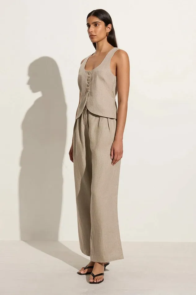 Women Faithfull The Brand Pants Duomo Pant Natural 8211 Faithfull The Brand