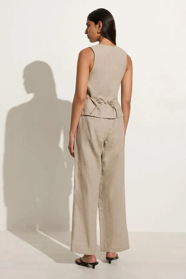 Women Faithfull The Brand Pants Duomo Pant Natural 8211 Faithfull The Brand