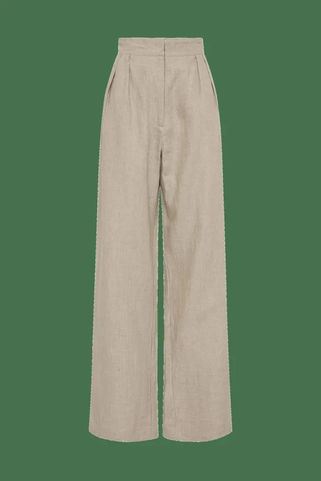 Women Faithfull The Brand Pants Duomo Pant Natural 8211 Faithfull The Brand