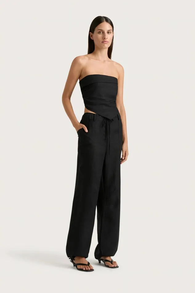 Women Faithfull The Brand Pants Geriba Pant Black