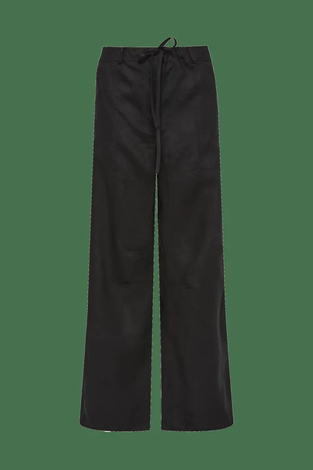 Women Faithfull The Brand Pants Geriba Pant Black