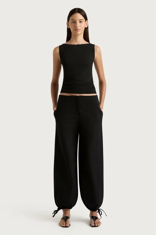 Women Faithfull The Brand Pants Marmo Pant Black