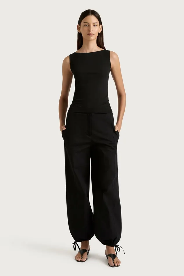 Women Faithfull The Brand Pants Marmo Pant Black