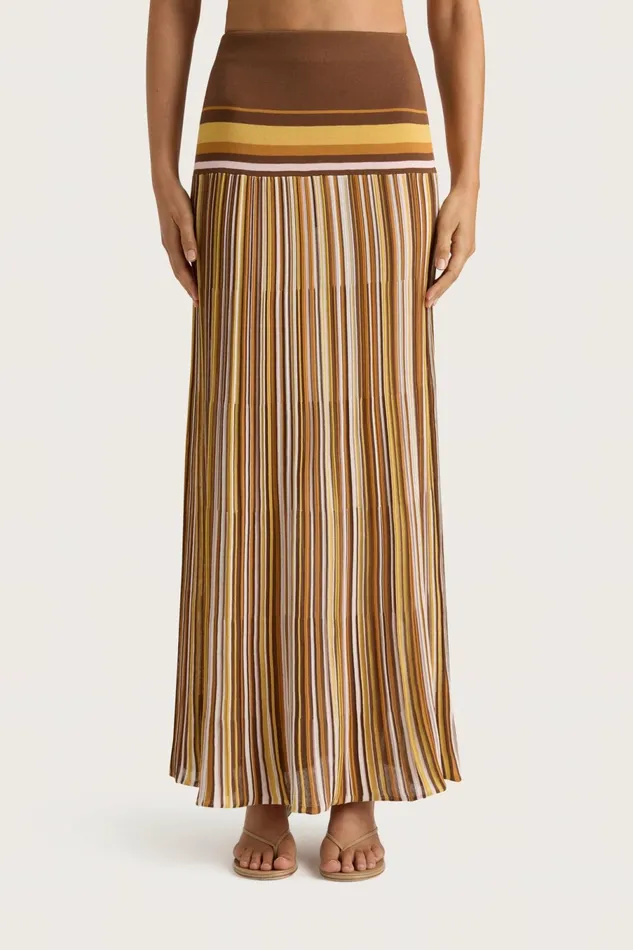 Women Faithfull The Brand Skirts and Shorts Citara Skirt Cocoa