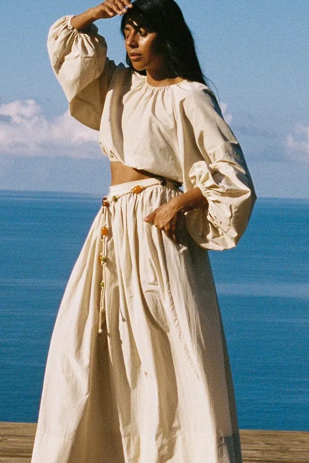 Women Faithfull The Brand Skirts and Shorts Lido Skirt Creme 8211 Faithfull The Brand Women Faithfull The Brand Skirts and Shorts Lido Skirt Creme 8211 Faithfull The Brand