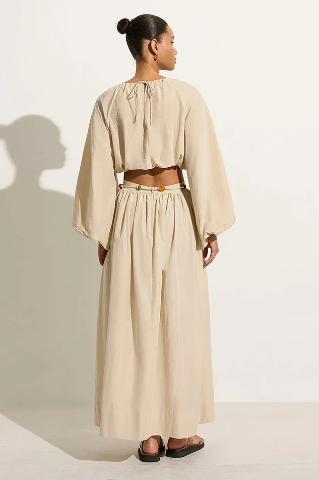 Women Faithfull The Brand Skirts and Shorts Lido Skirt Creme 8211 Faithfull The Brand