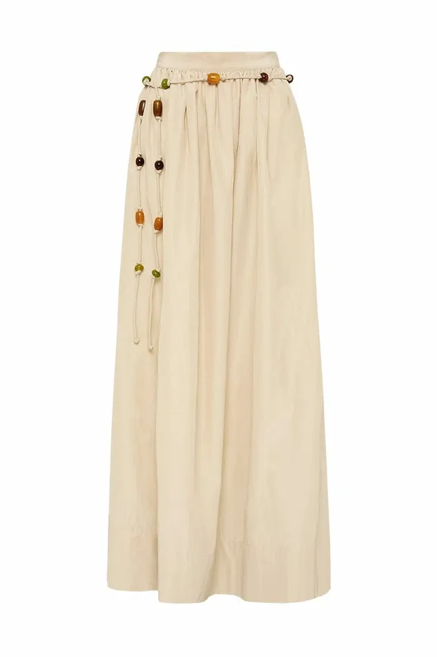 Women Faithfull The Brand Skirts and Shorts Lido Skirt Creme 8211 Faithfull The Brand