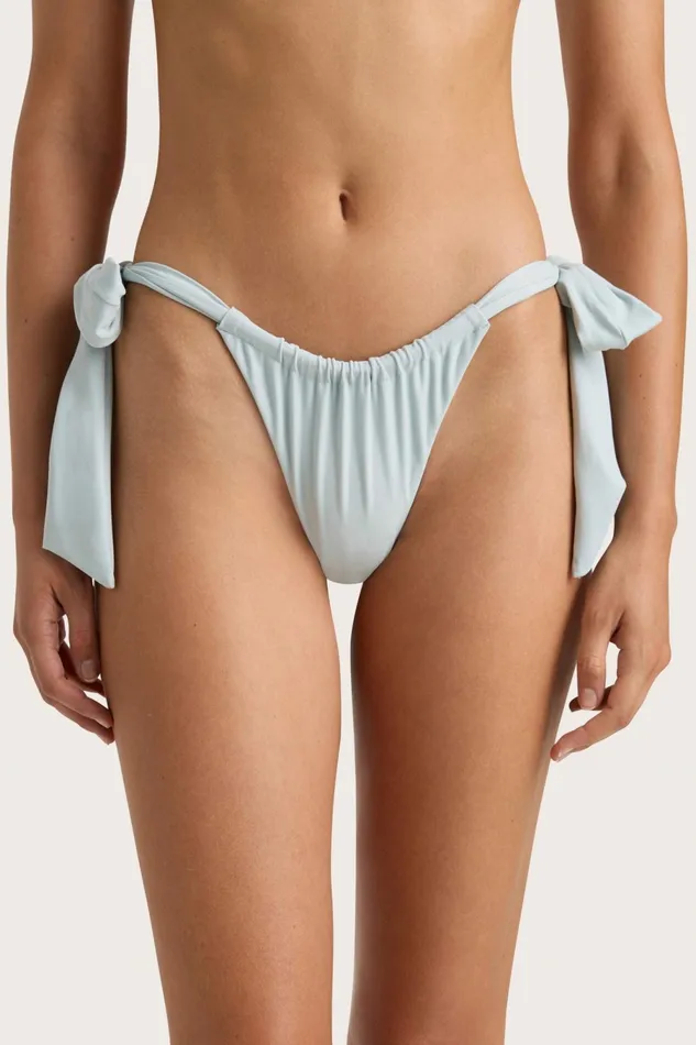 Women Faithfull The Brand Swim Costa Bikini Bottoms Sky Blue