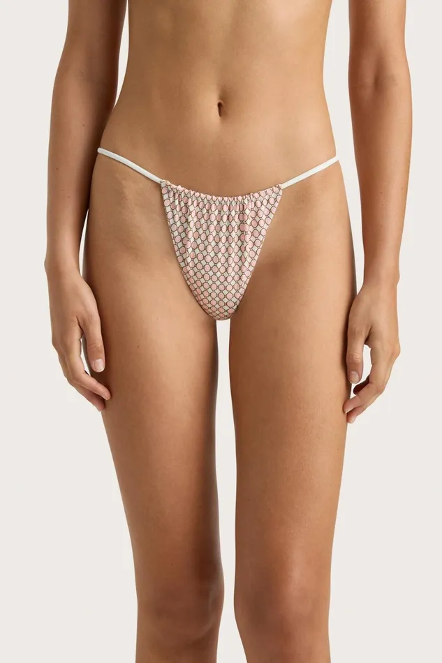 Women Faithfull The Brand Swim Elea Bikini Bottom Oliander Blush