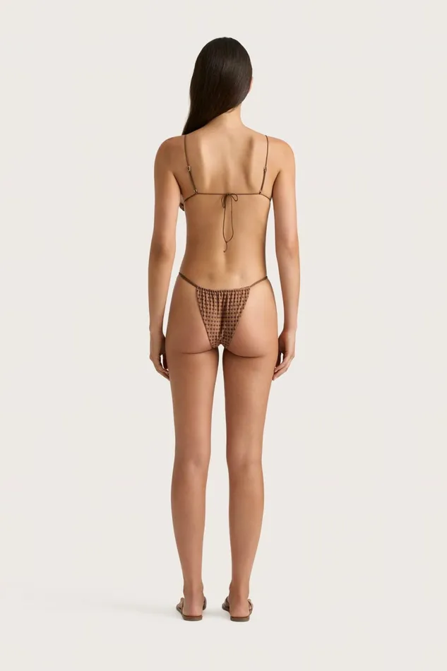 Women Faithfull The Brand Swim Elea Bikini Bottom Oliander Cocoa