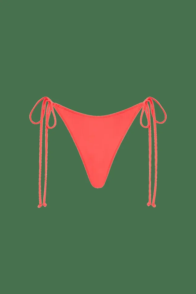 Women Faithfull The Brand Swim Leo Bikini Bottom Vermillion