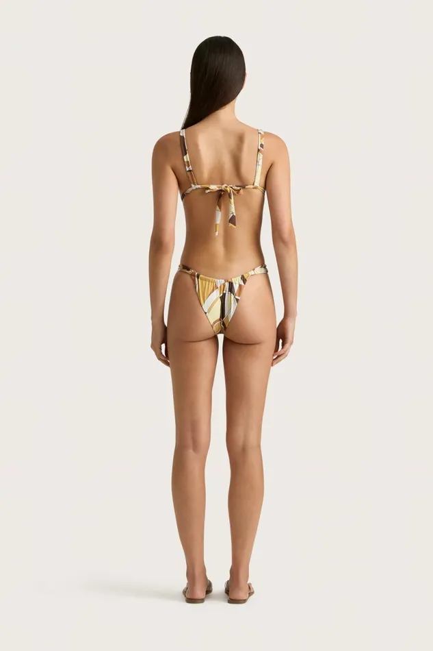 Women Faithfull The Brand Swim Mary Bikini Top Sassari Terracotta