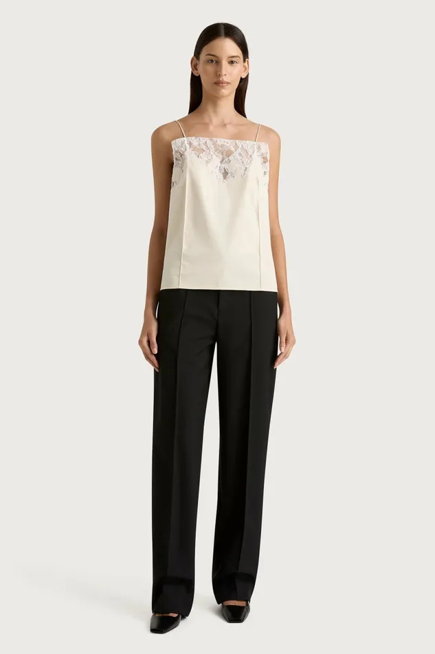 Women Faithfull The Brand Tops Etienne Top Off White
