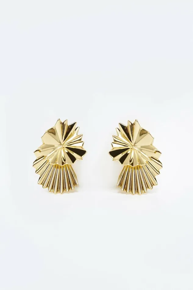Women FLEMINGTON EARRING SMALL Gold Acler Jewellery