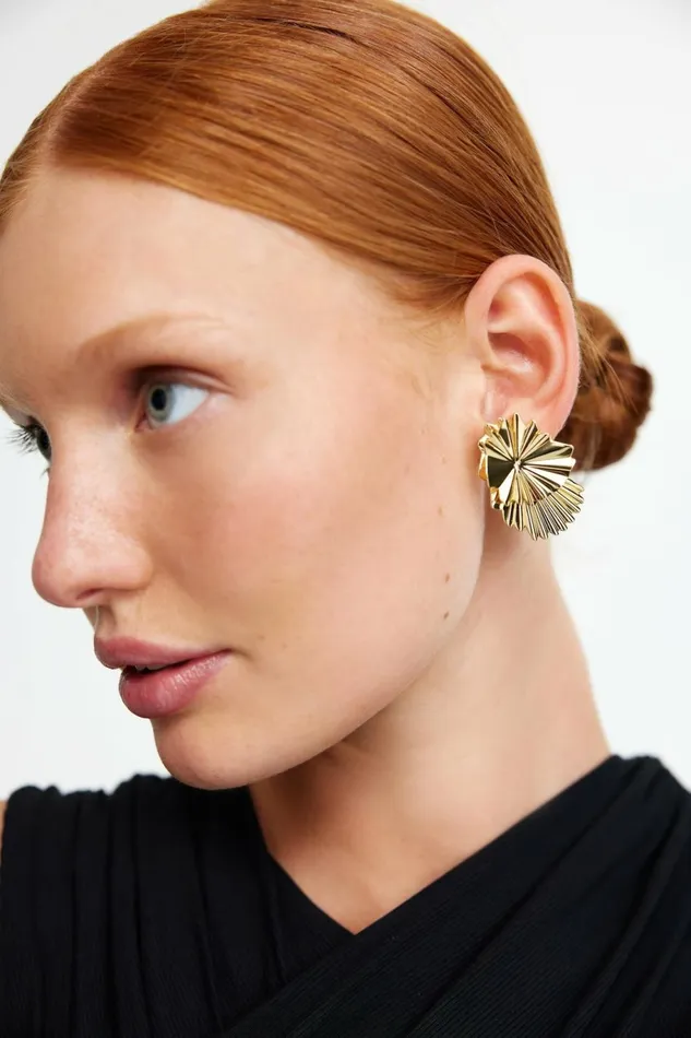 Women FLEMINGTON EARRING SMALL Gold Acler Jewellery