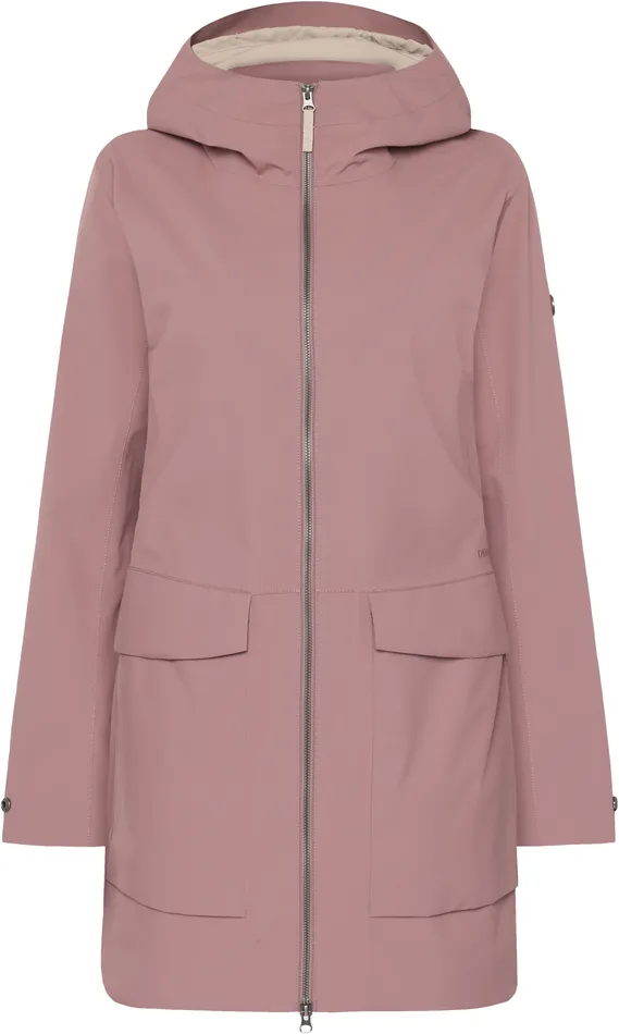 Women Folka Parka Faded Wine Didriksons Spring Jackets