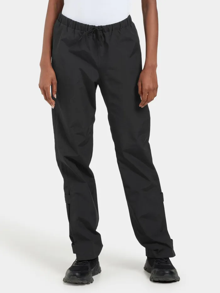 Women Grit Pants Black Didriksons Walking Trousers