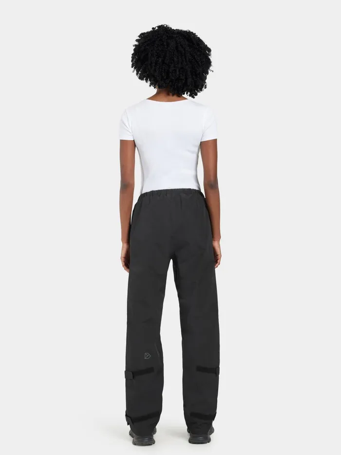 Women Grit Pants Black Didriksons Walking Trousers