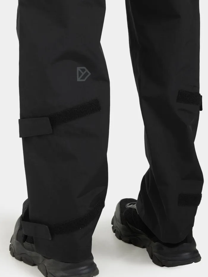 Women Grit Pants Black Didriksons Walking Trousers