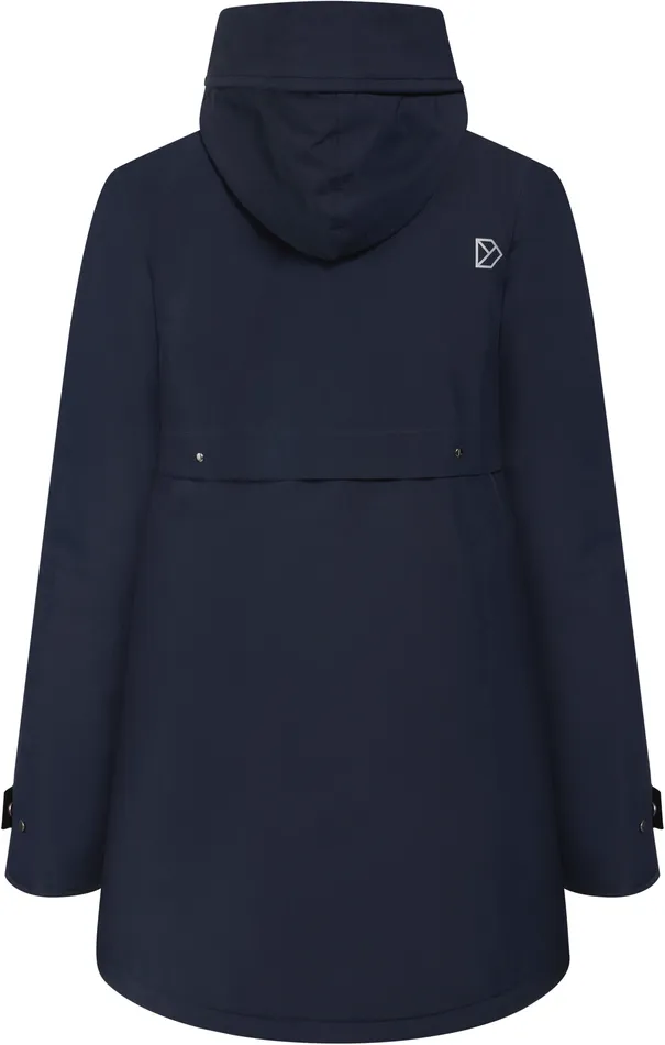 Women Helle Parka Dark Night Blue Didriksons Autumn Jackets