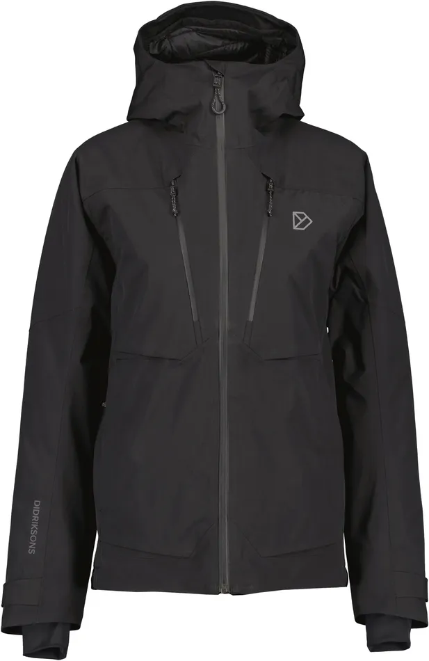 Women Idun Jacket Black Didriksons Autumn Jackets