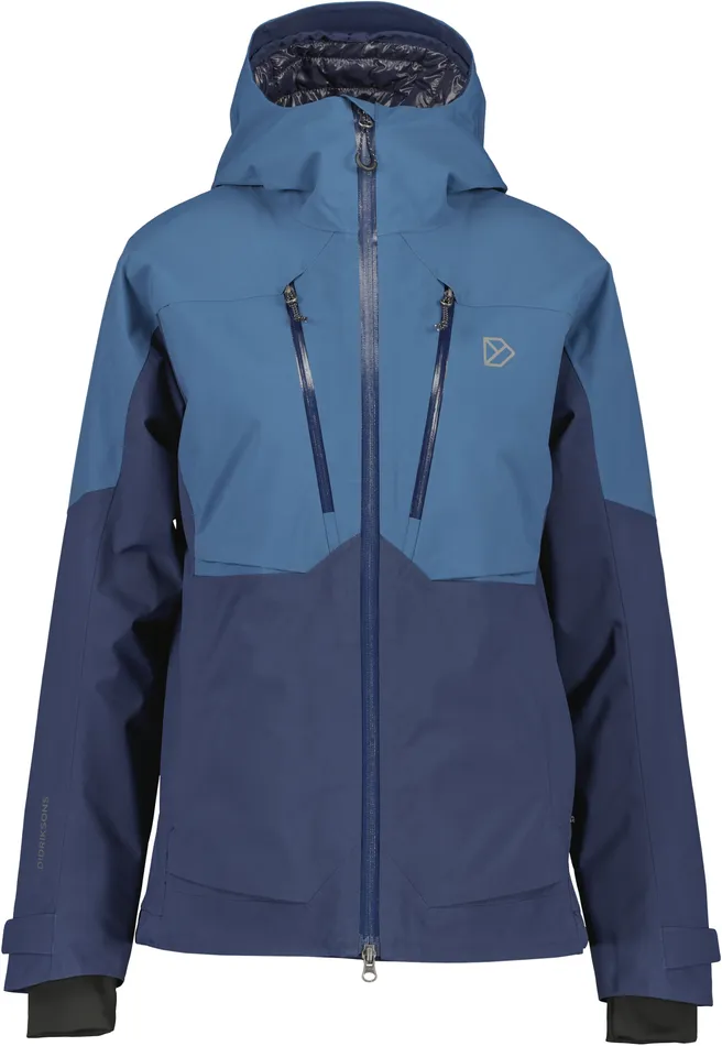 Women Idun Jacket Galaxy Blue Didriksons Autumn Jackets