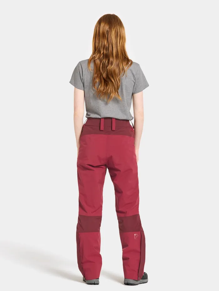 Women Idun Pants Royal Red Didriksons Walking Trousers