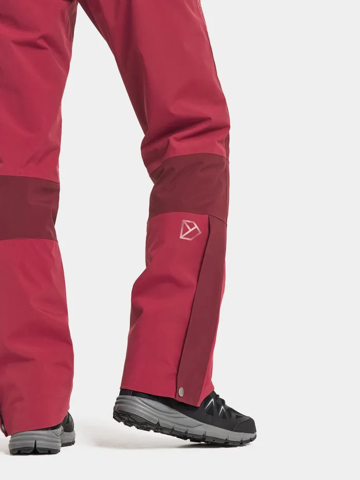 Women Idun Pants Royal Red Didriksons Walking Trousers