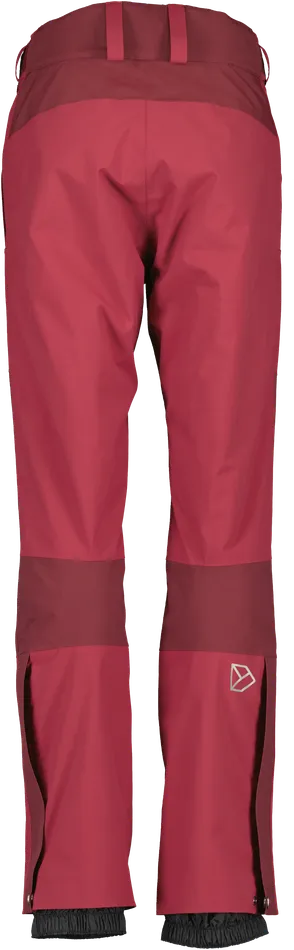 Women Idun Pants Royal Red Didriksons Walking Trousers