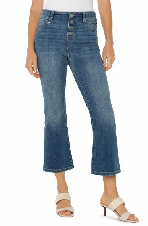 Women Jeans Liverpool Los Angeles The Gia Glider Crop Flare W Exposed Button Neola Women Jeans Liverpool Los Angeles The Gia Glider Crop Flare W Exposed Button Neola