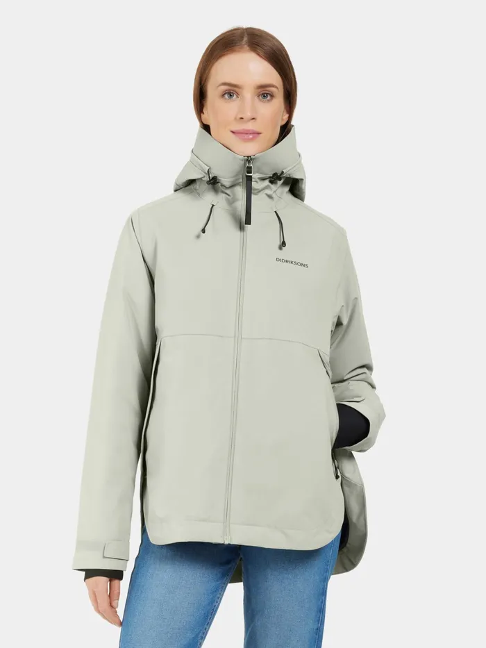 Women Jennie Jacket Wilted Leaf Didriksons Autumn Jackets