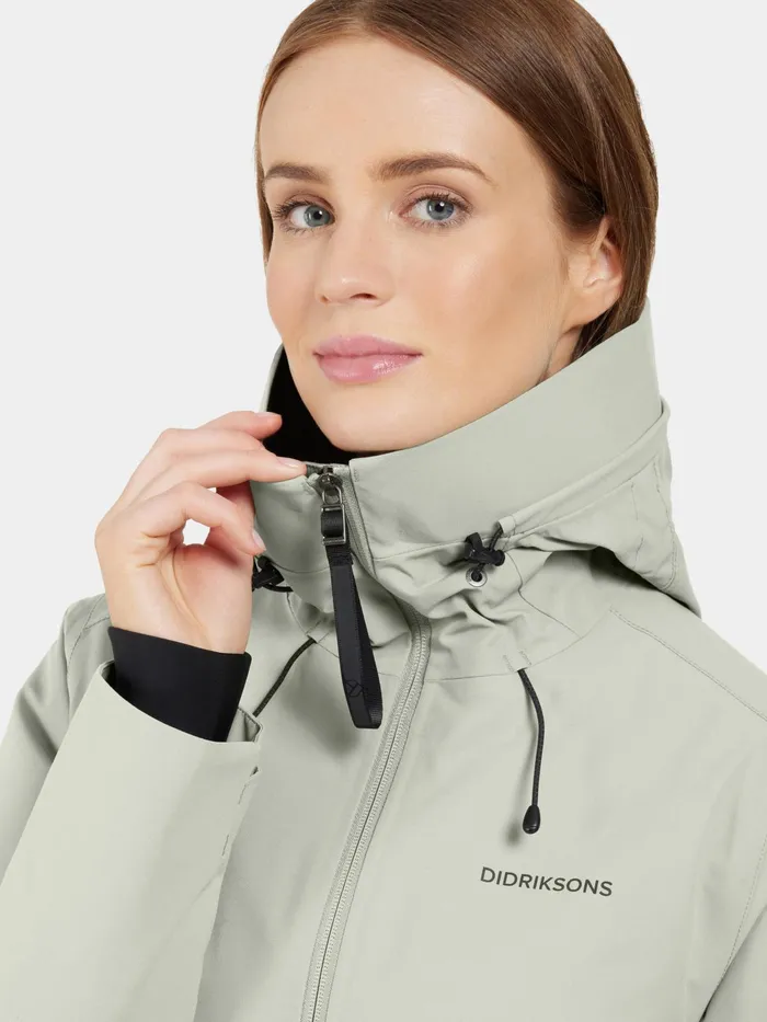 Women Jennie Jacket Wilted Leaf Didriksons Autumn Jackets