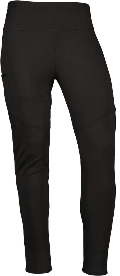 Women Kajsa Midlayer Pants Black Didriksons Walking Trousers