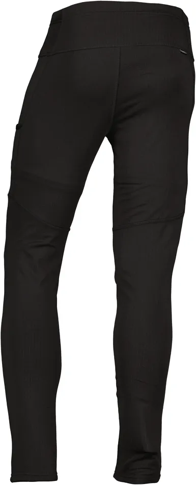 Women Kajsa Midlayer Pants Black Didriksons Walking Trousers