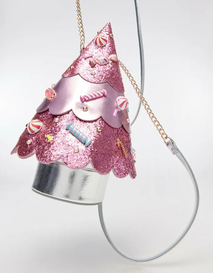 Women KITSCH CANDY TREE CROSSBODY PINK Betsey Johnson Women KITSCH CANDY TREE CROSSBODY PINK Betsey Johnson