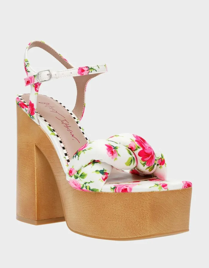 Women MANDEE WHITE MULTI White Multi Betsey Johnson