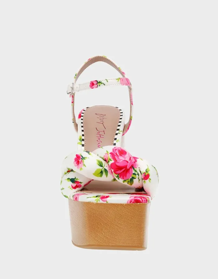 Women MANDEE WHITE MULTI White Multi Betsey Johnson